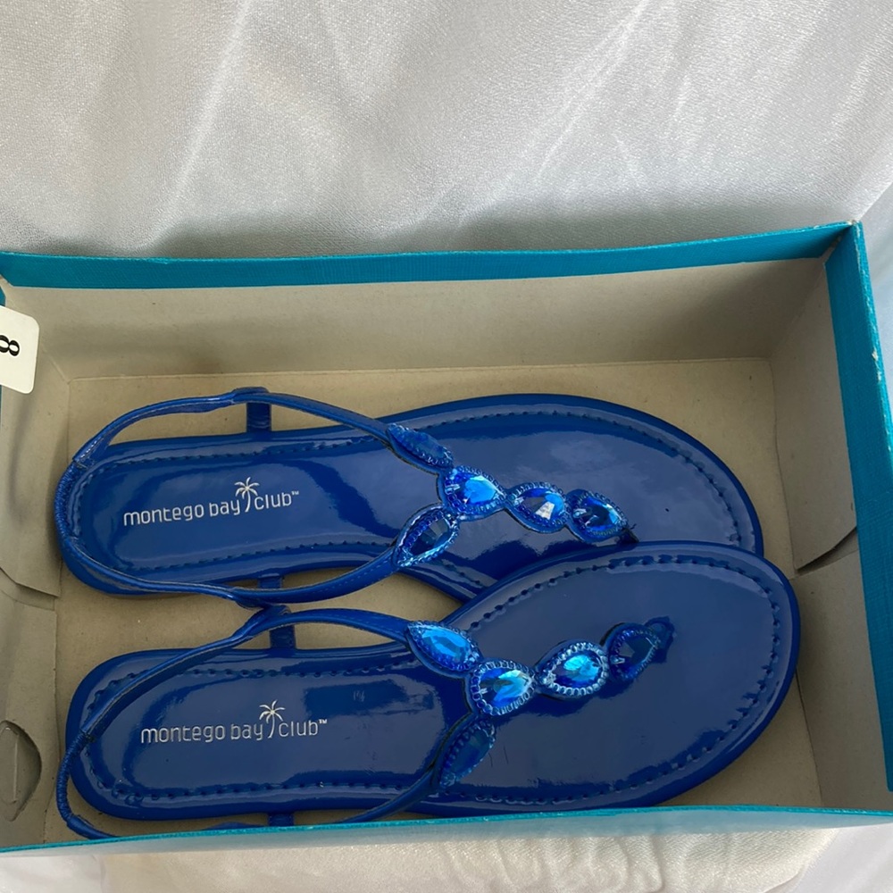 Blue Montevideo Bay Club Sandals